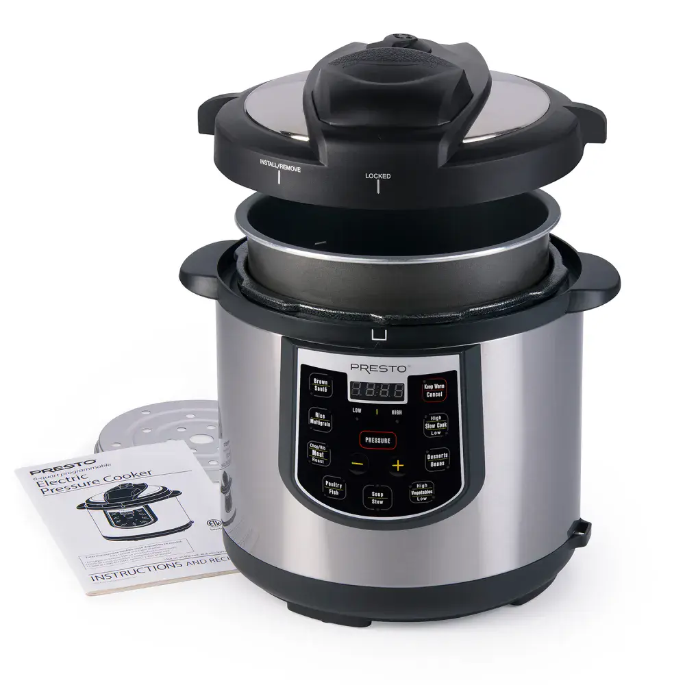 6-quart Programmable Electric Pressure Cooker Plus 3 6-quart Programmable Electric Pressure Cooker Plus