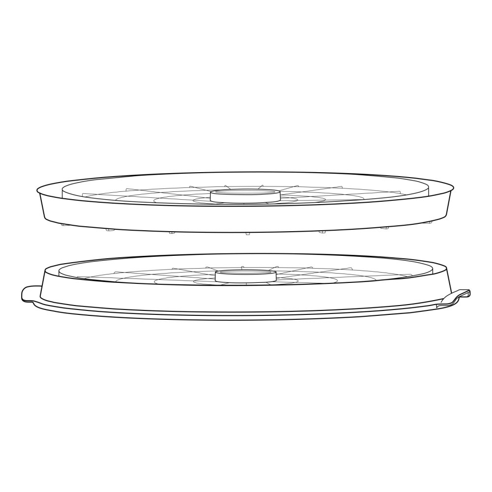 Add-on Nesting Dehydrator Trays