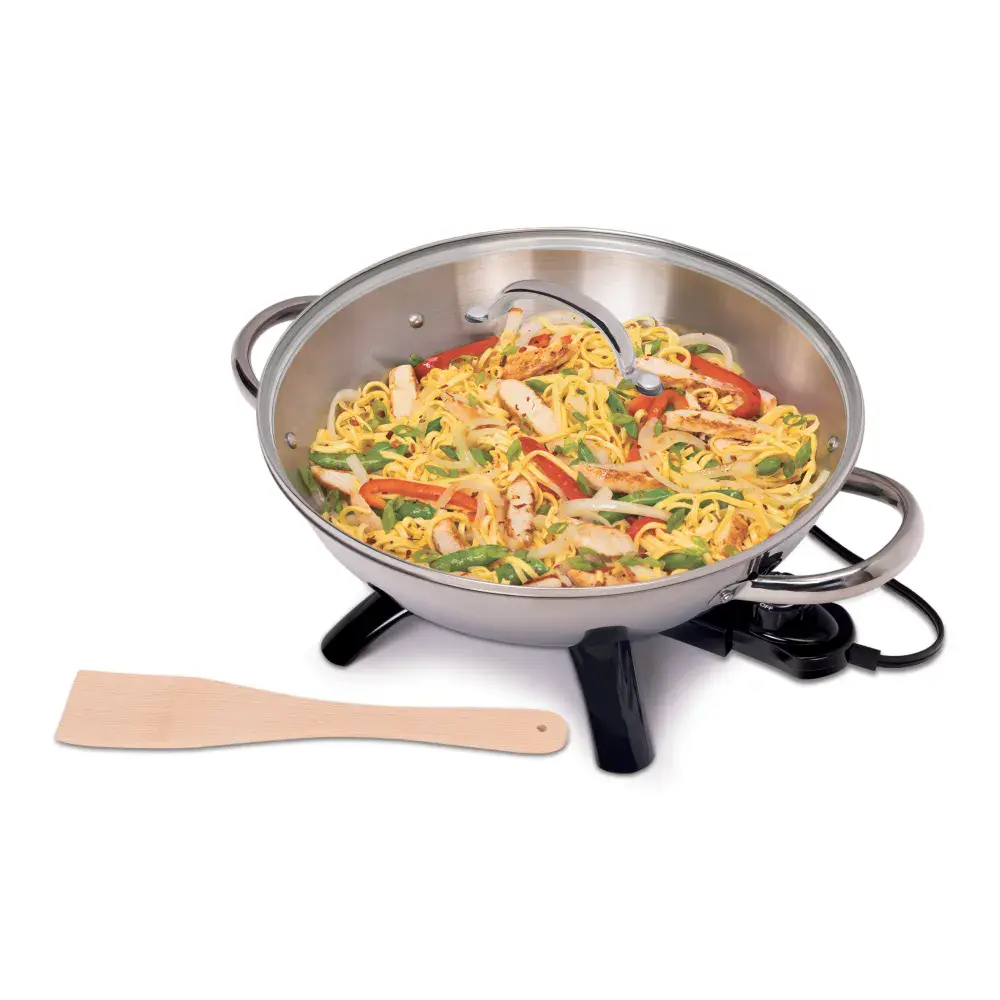 Stainless Steel Electric Wok