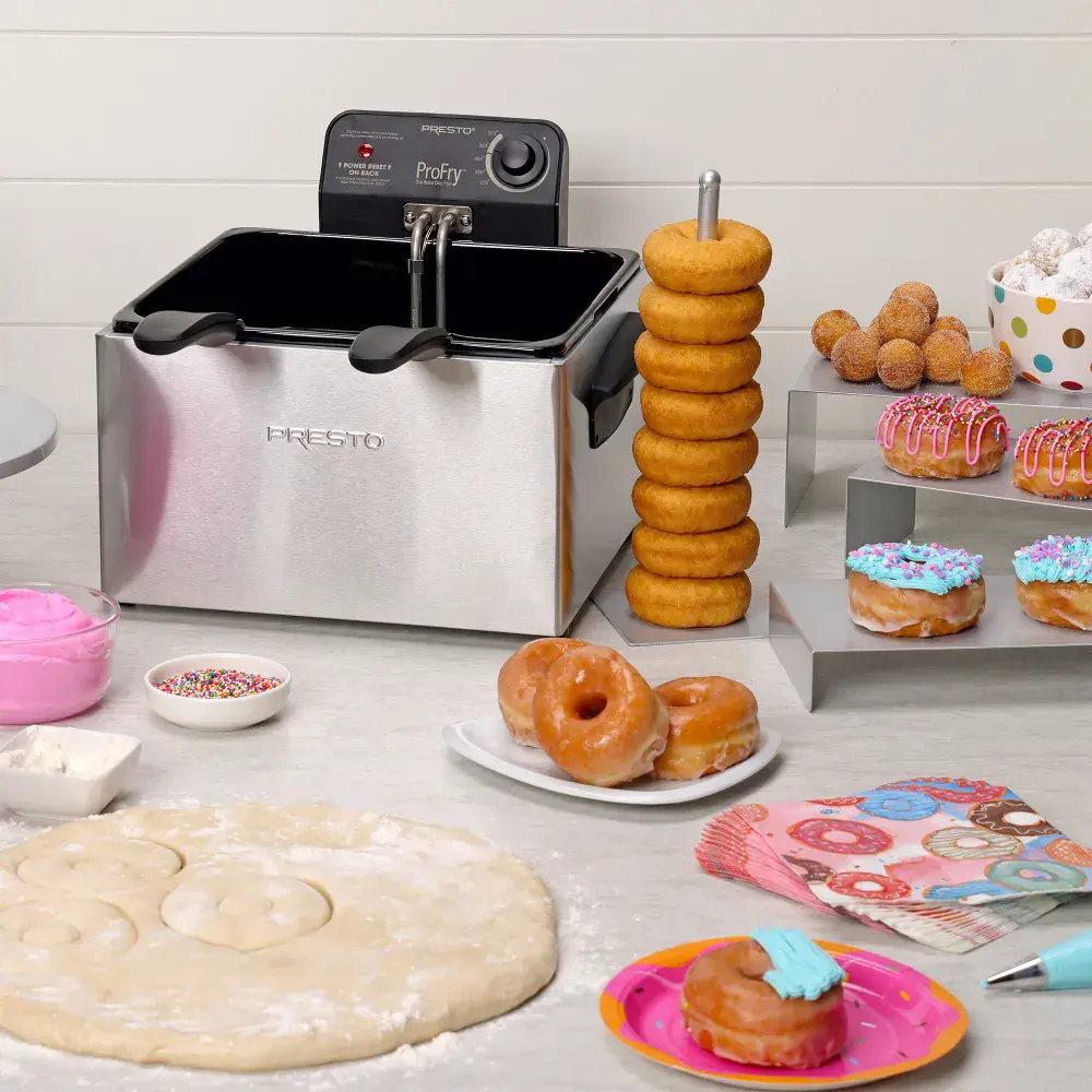 Dual Basket ProFry™ immersion element deep fryer