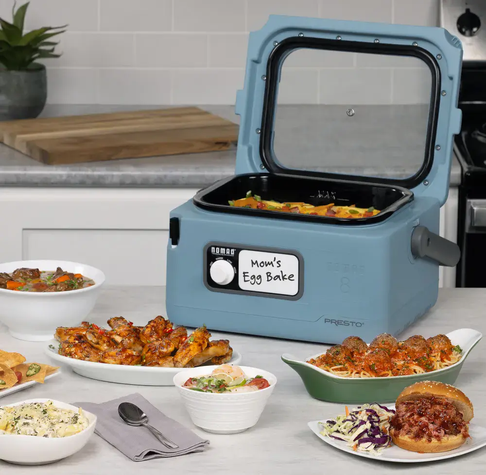 8-quart Nomad® Traveling Slow Cooker