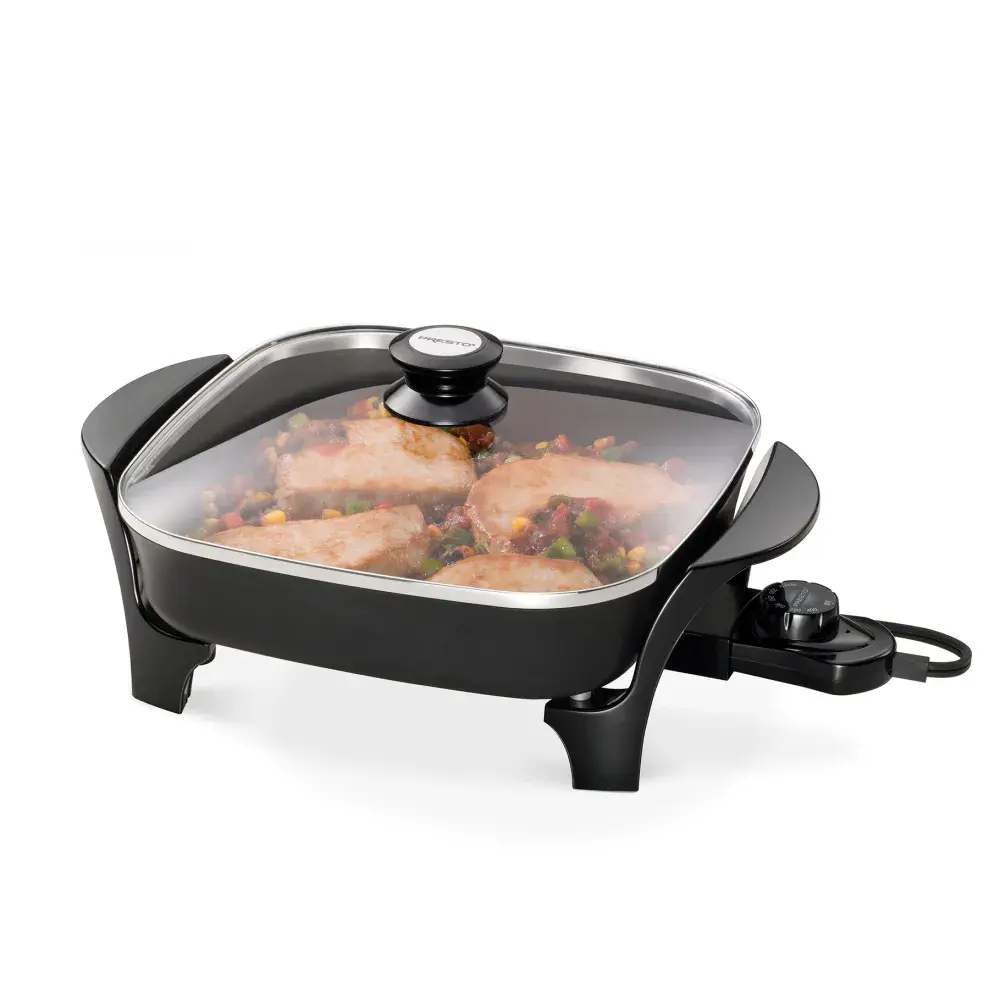 11-inch Electric Skillet  with Glass Cover