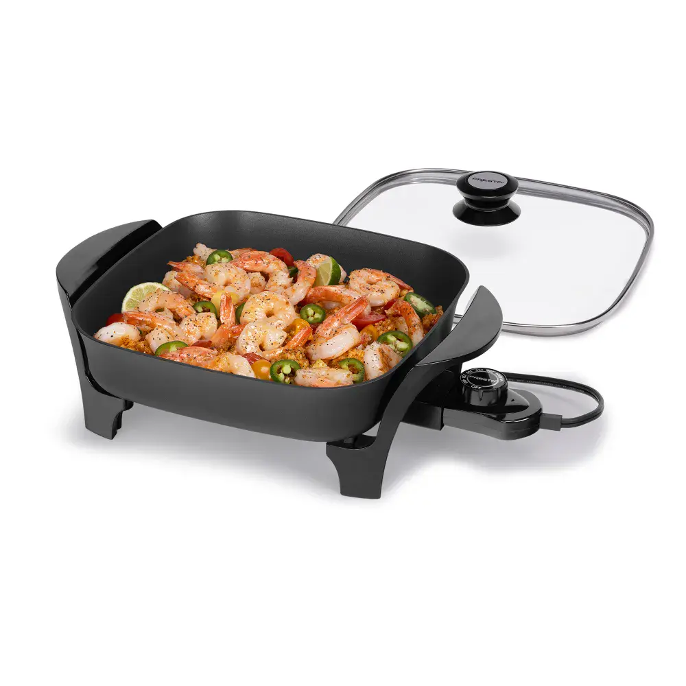 11-inch Electric Skillet  with Glass Cover