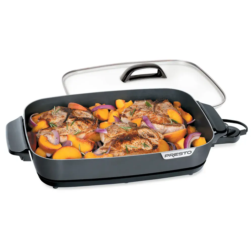 16-inch Electric Slimline™ Skillet with Glass Cover