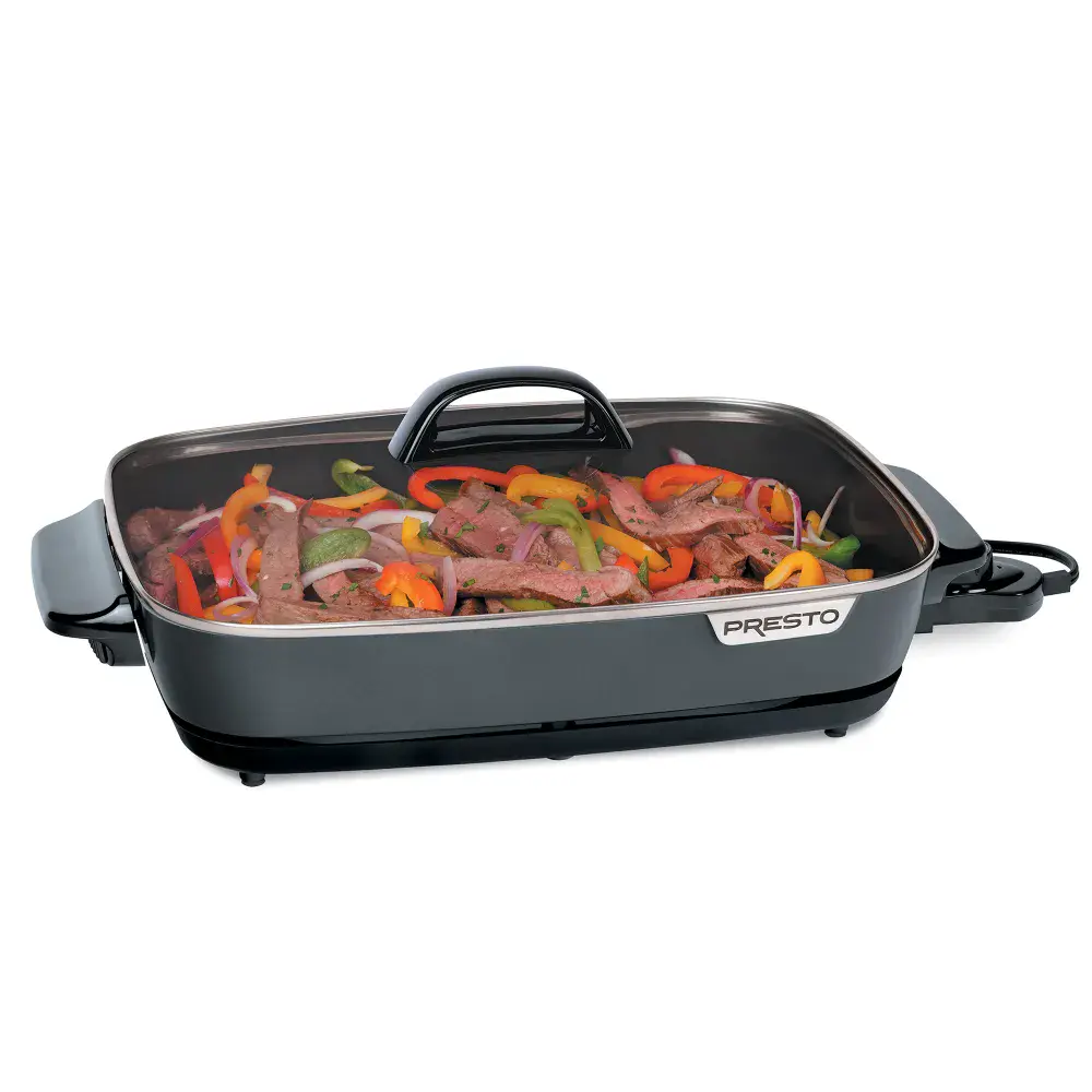 16-inch Electric Slimline™ Skillet with Glass Cover