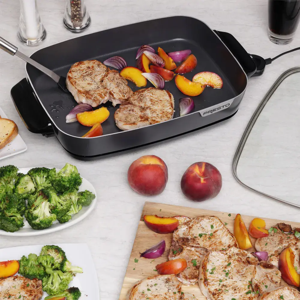 16-inch Electric Slimline™ Skillet with Glass Cover