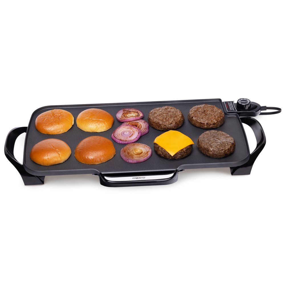 22-inch Electric Griddle with removable handles