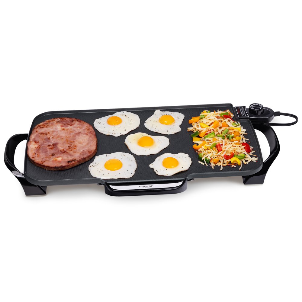 22-inch Electric Griddle with removable handles