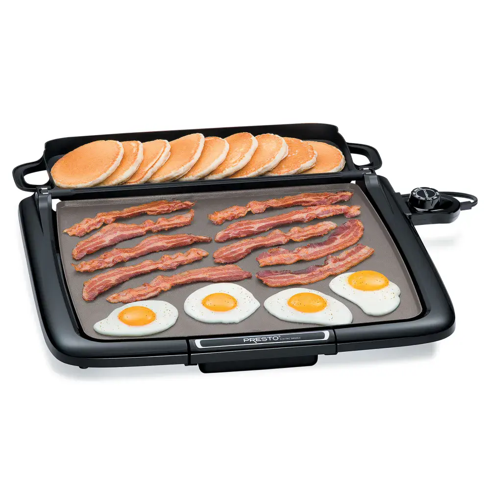 Cool-touch electric Griddle/Warmer Plus