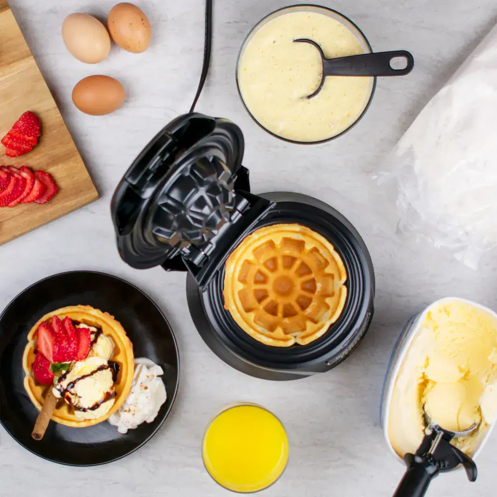 Belgian Waffle Bowl Maker