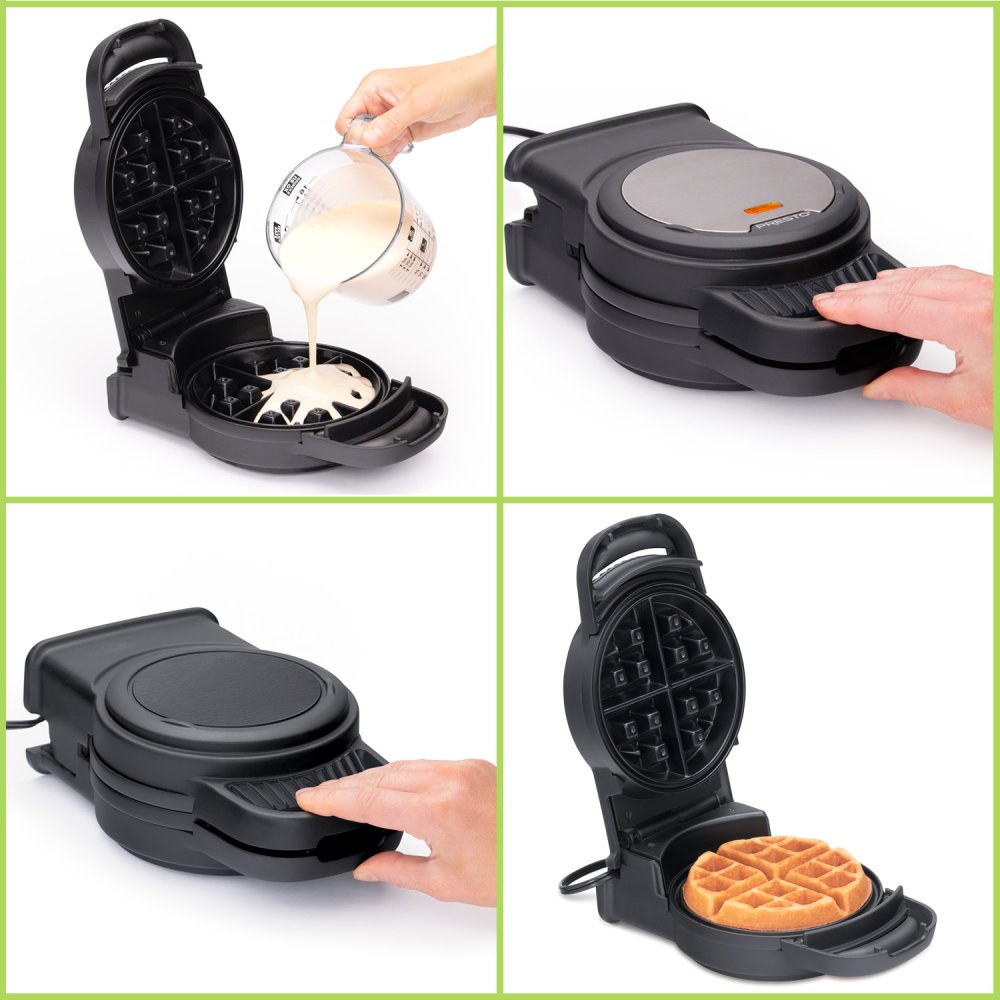 Flip Belgian Waffle Maker
