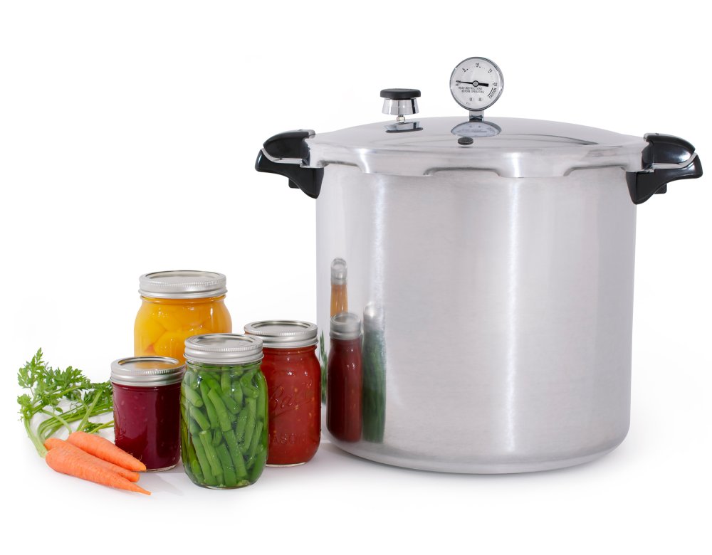 23-Quart Induction Compatible Pressure Canner with stainless steel-clad base 3 23-Quart Induction Compatible Pressure Canner with stainless steel-clad base