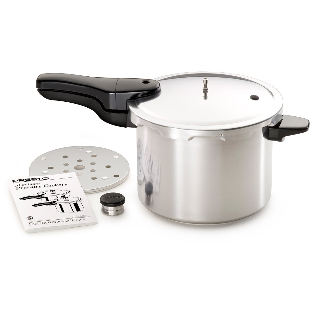 6-Quart Aluminum Pressure Cooker
